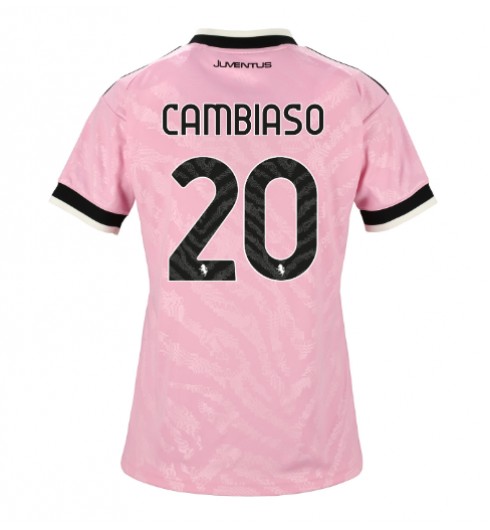 Juventus Andrea Cambiaso #20 Vieraspaita Naisten 2026-27 Lyhythihainen Juventus Andrea Cambiaso #20 Vieraspaita Naisten 2026-27 Lyhythihainen